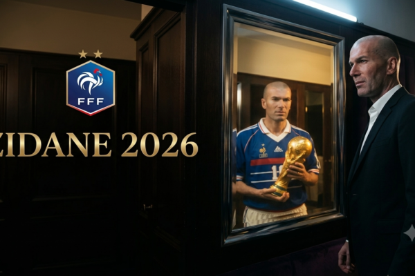 Zinédine Zidane nommé sélectionneur de l&rsquo;équipe de France de football