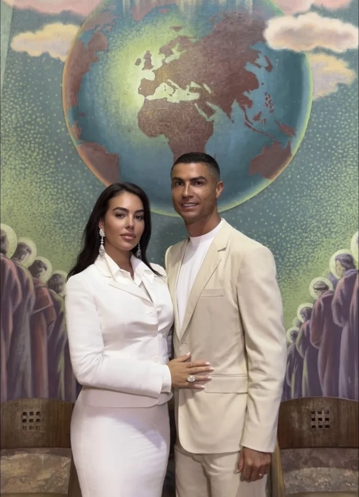 Cristiano Ronaldo et Georgina Rodríguez : premières images de leur mariage dévoilées