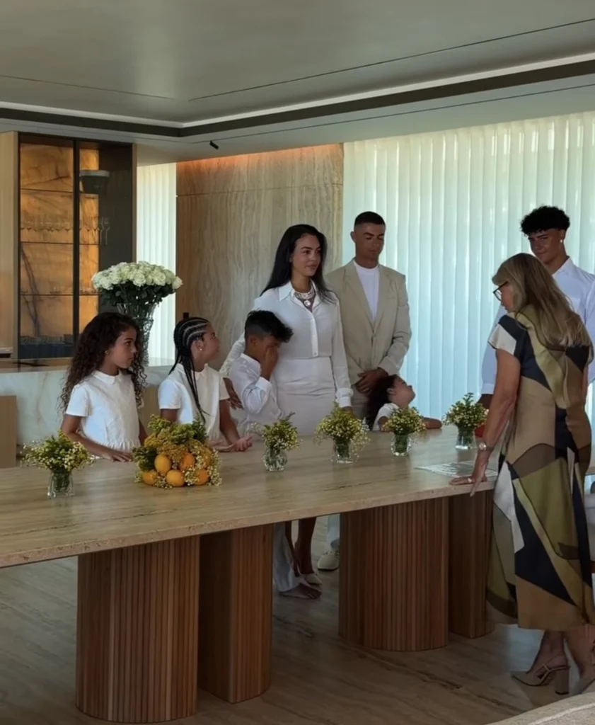 Cristiano Ronaldo et Georgina Rodríguez : premières images de leur mariage dévoilées