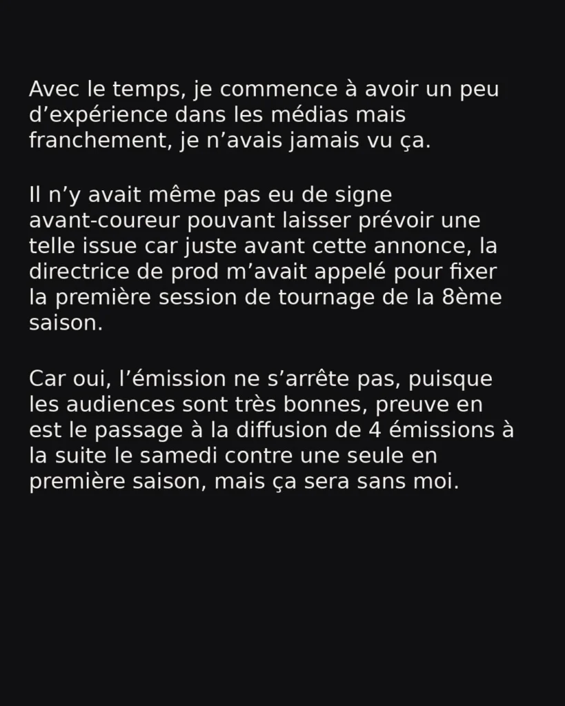 Jean-Luc Lemoine confirme son éviction de *Samedi d'en rire* sur France 3